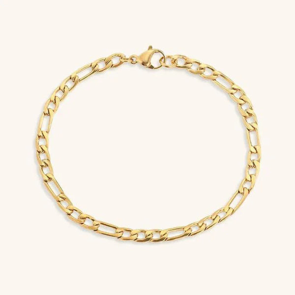 Elegant Saturn Gold Chain Bracelet