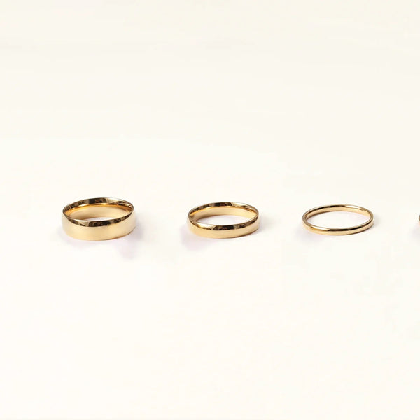 Sophisticated Edith Gold Ring