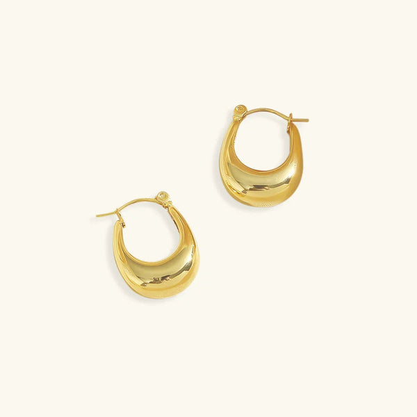 Evie Elegance Hoop Earrings