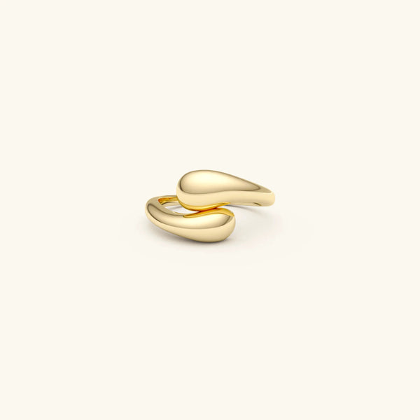 Wrap Hug Gold Ring