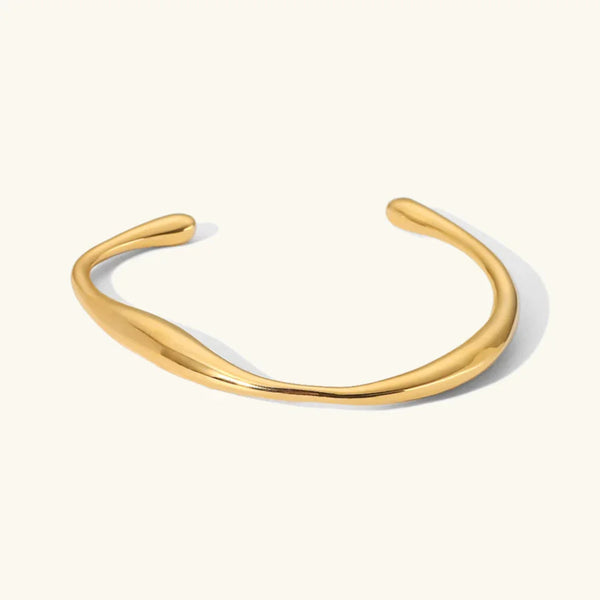 Sophisticated Tiffany Gold Bangle